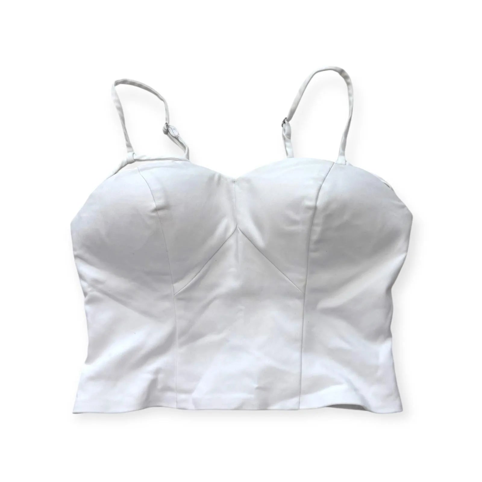 Top bustier con spalline sottili regolabili GUESS
