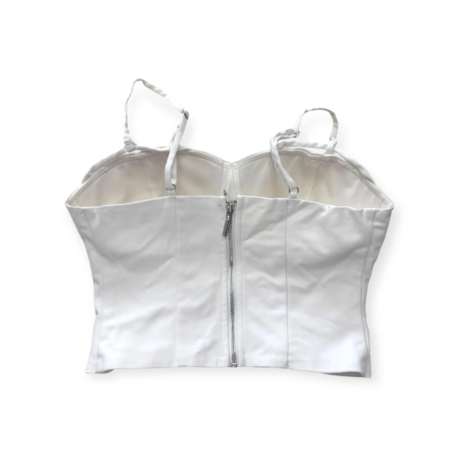 Top bustier con spalline sottili regolabili GUESS