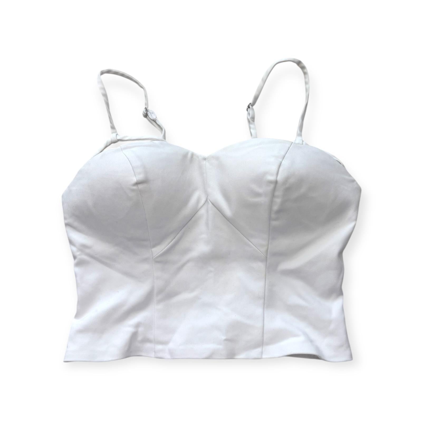 Top bustier con spalline sottili regolabili GUESS