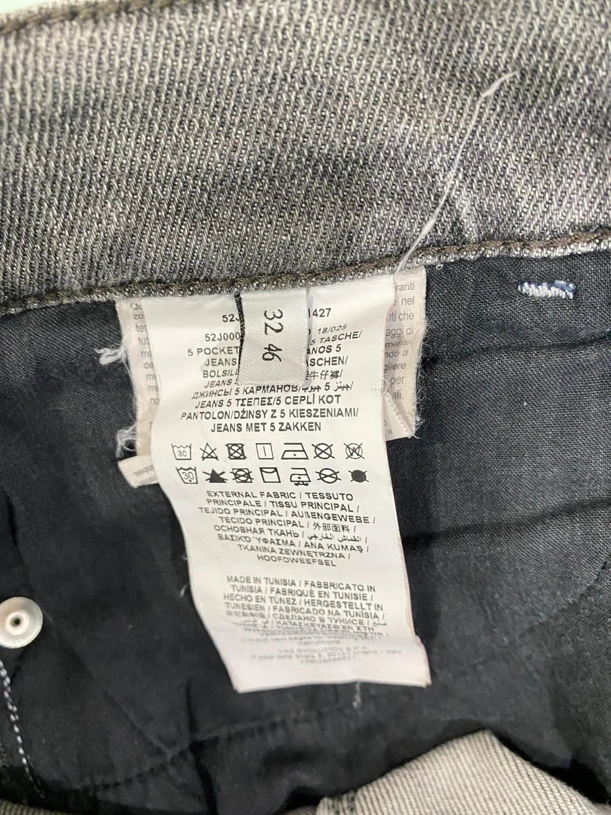 Jeans gamba dritta TRUSSARDI