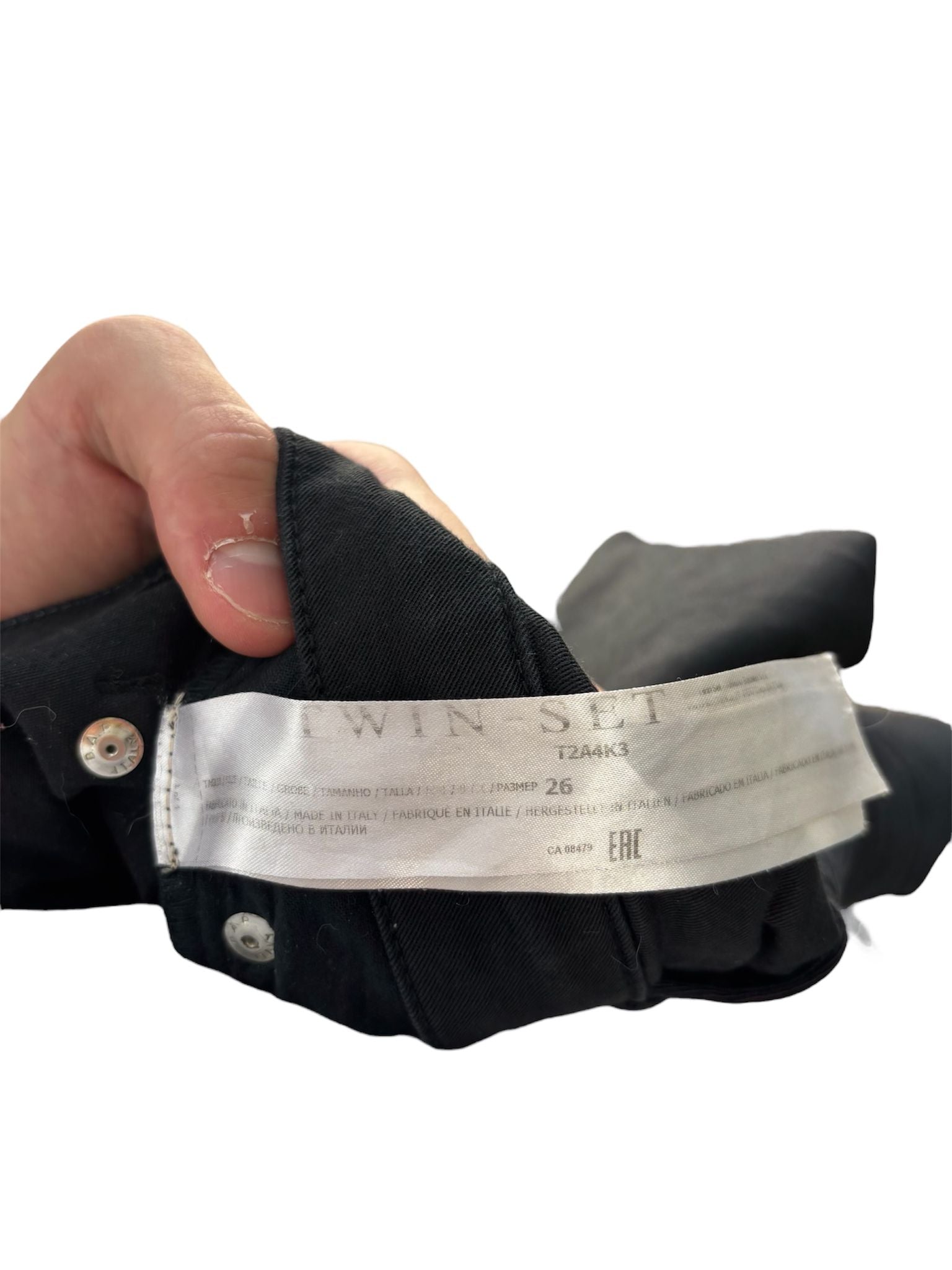 Pantalone skinny fit con dettaglio cuore TWINSET ACTITUDE