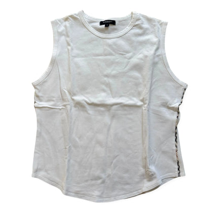Top smanicato basic con inserti laterali BURBERRY