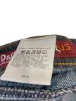 Jeans con cuciture a contrasto