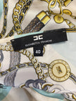 Abito midi con stampa catene