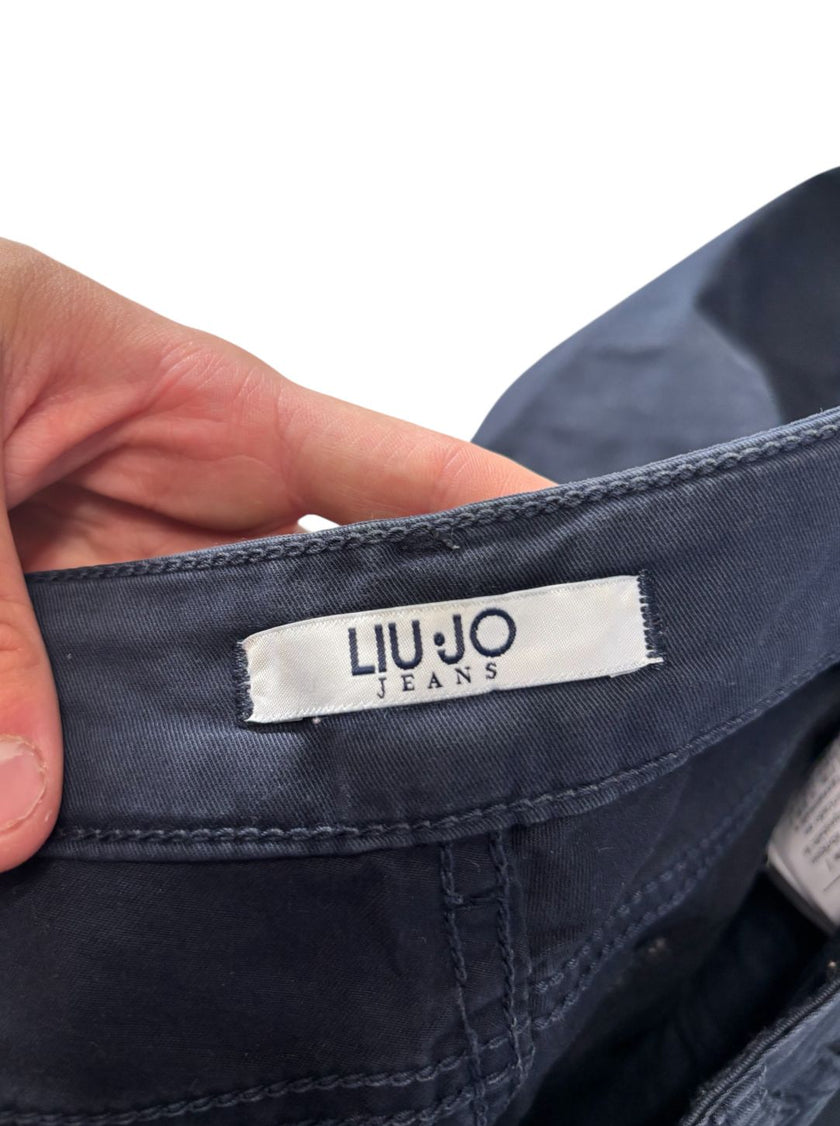 Pantalone dritto con logo LIU JO