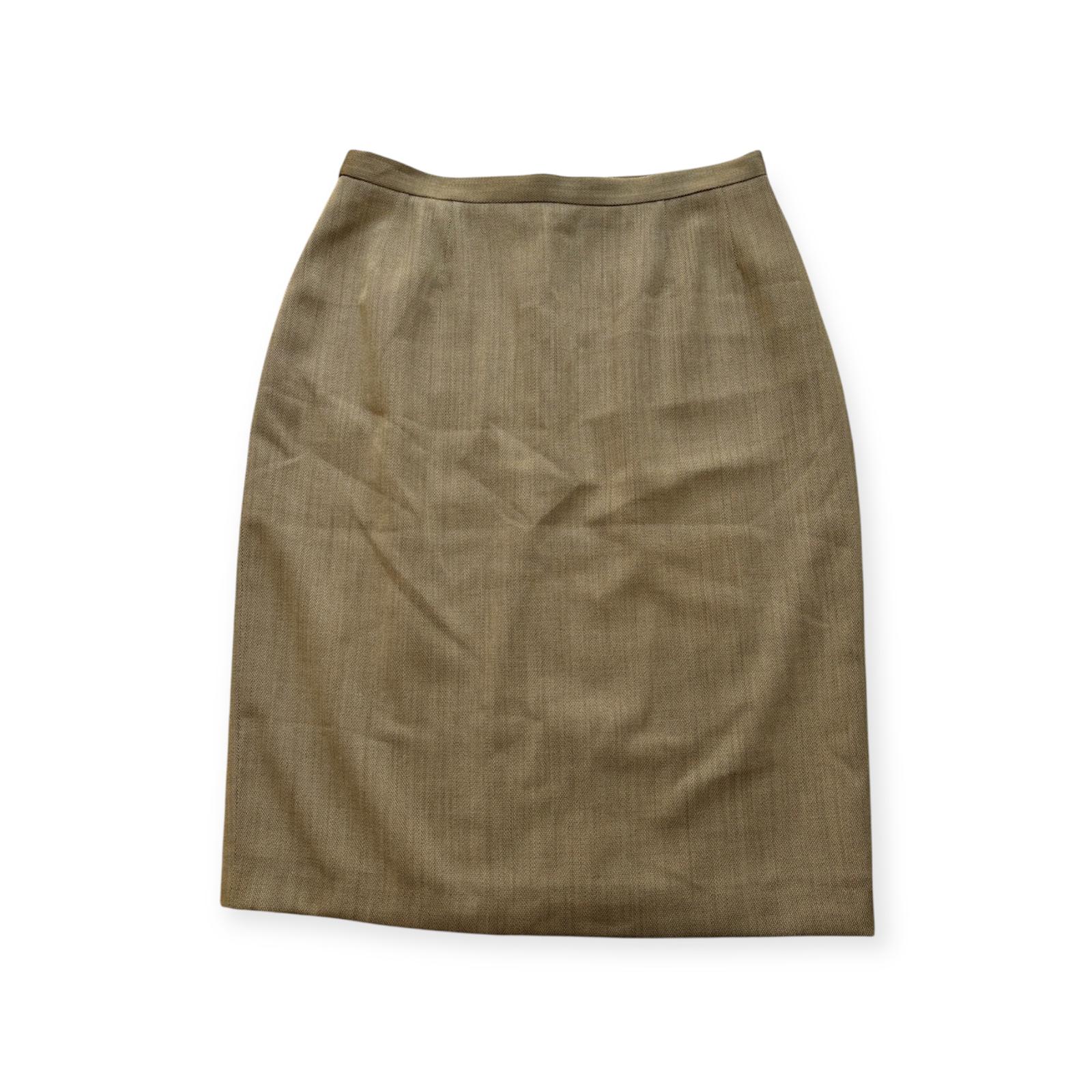 Gonna a tubino con spacchetto sul retro MAXMARA