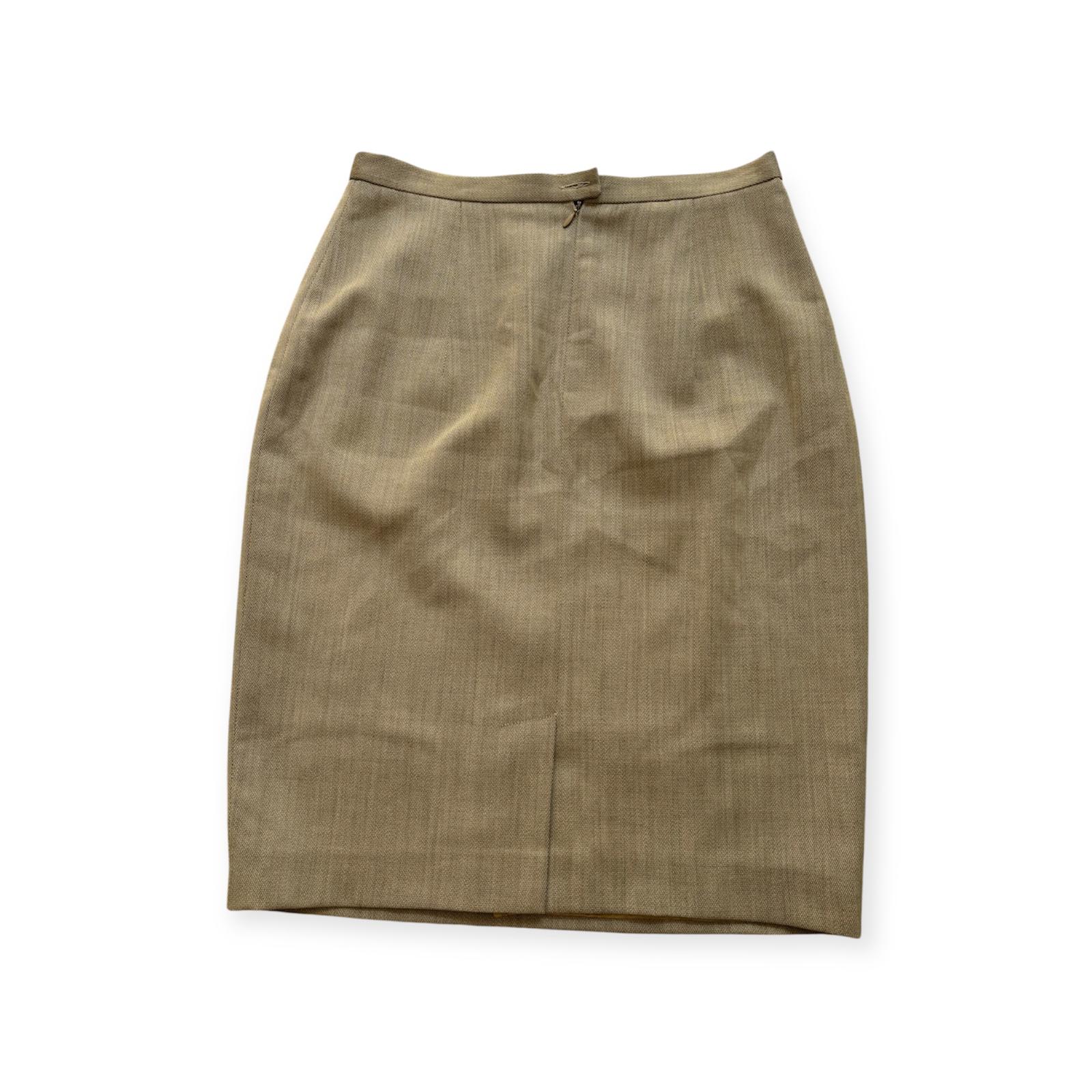 Gonna a tubino con spacchetto sul retro MAXMARA