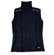Maglia dolcevita giromaniche con micro dettagli strass