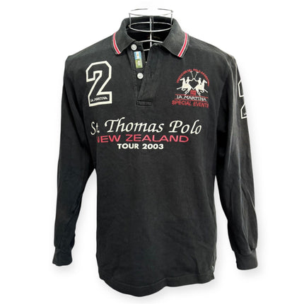 Maglia polo con stampe LA MARTINA