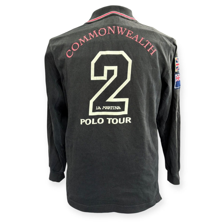 Maglia polo con stampe LA MARTINA