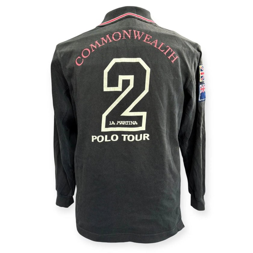 Maglia polo con stampe LA MARTINA