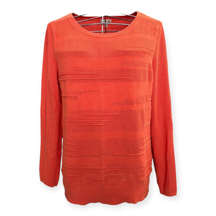 Maglia a manica lunga con motivi alternati CALVIN KLEIN