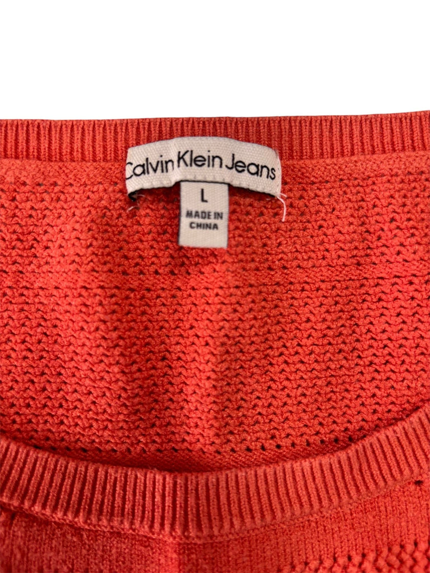 Maglia a manica lunga con motivi alternati CALVIN KLEIN