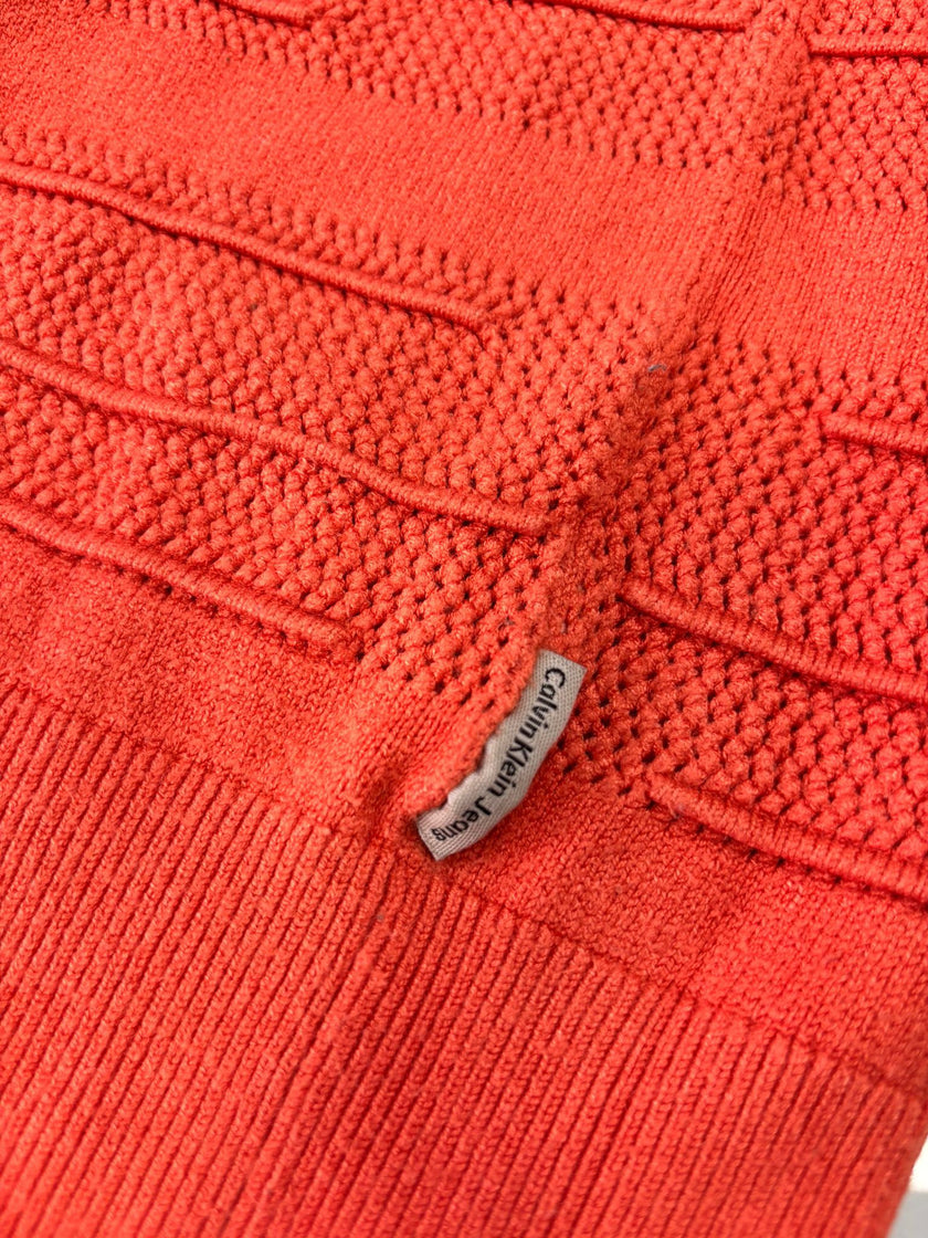 Maglia a manica lunga con motivi alternati CALVIN KLEIN