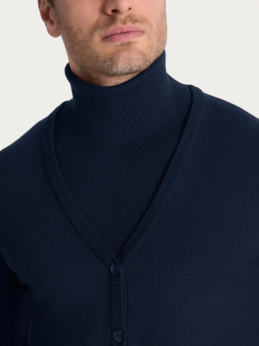 CARDIGAN U854MI IN MAGLIA UNITA