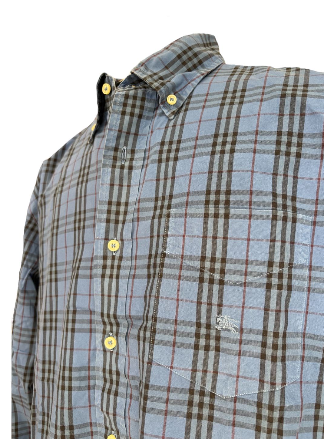 Camicia con fantasia a quadri