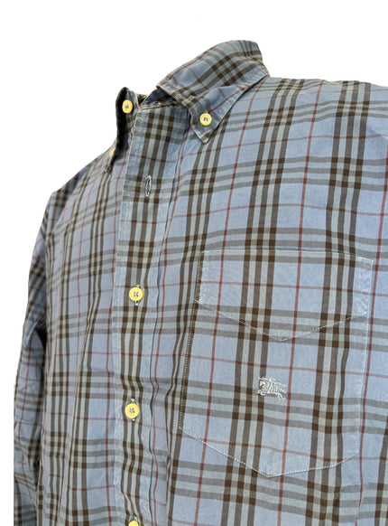 Camicia con fantasia a quadri