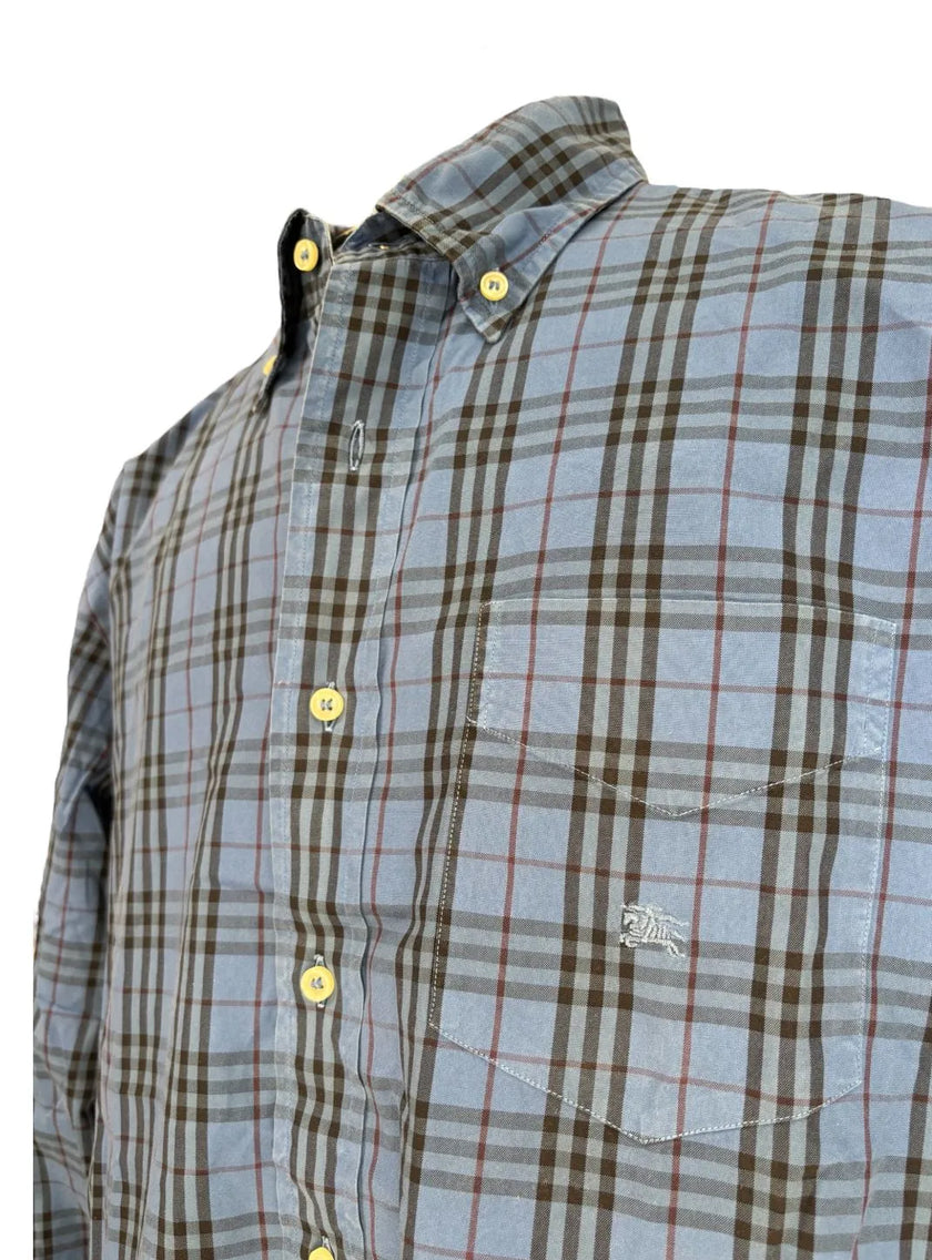 Camicia con fantasia a quadri