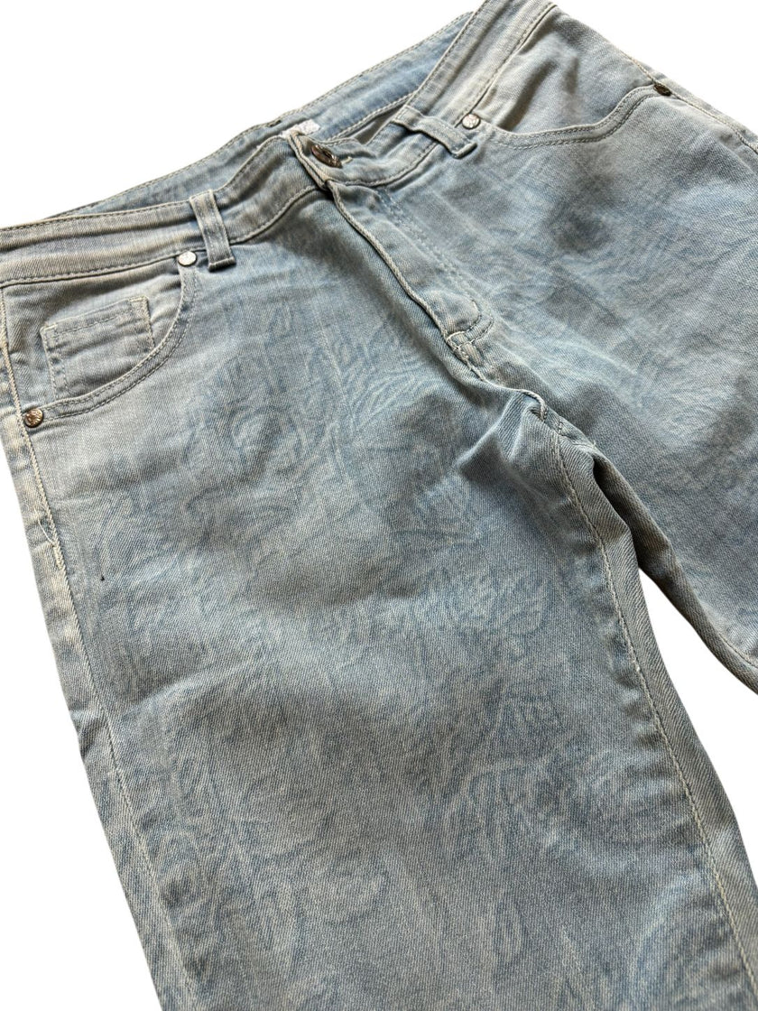 Jeans taglio dritto lavaggio chiaro