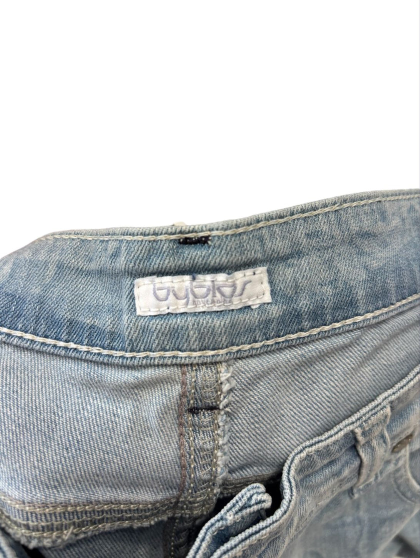 Jeans taglio dritto lavaggio chiaro