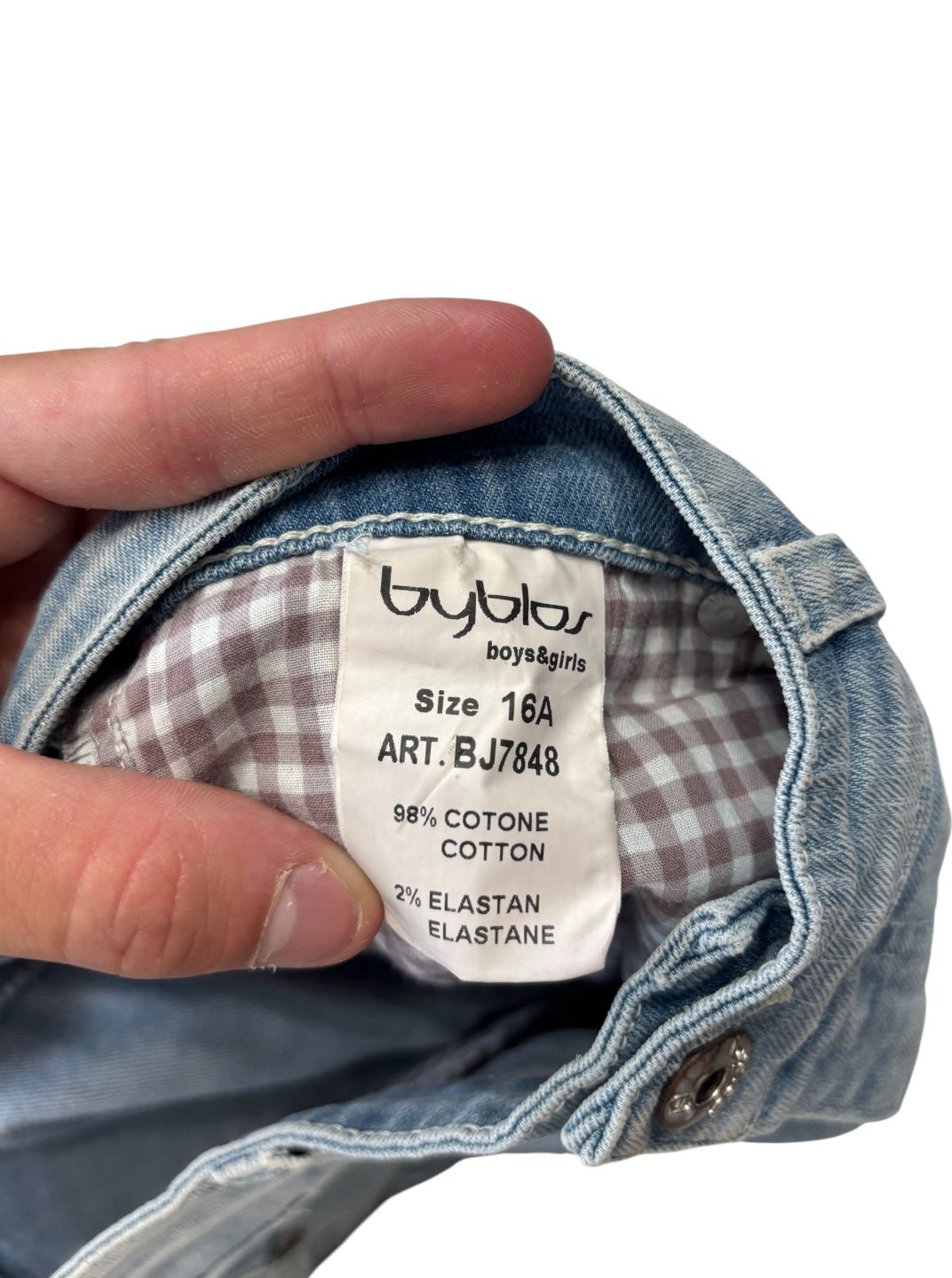 Jeans taglio dritto lavaggio chiaro