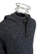 Maglione con cappuccio e con polsini e bordi a costine ENRICO COVERI