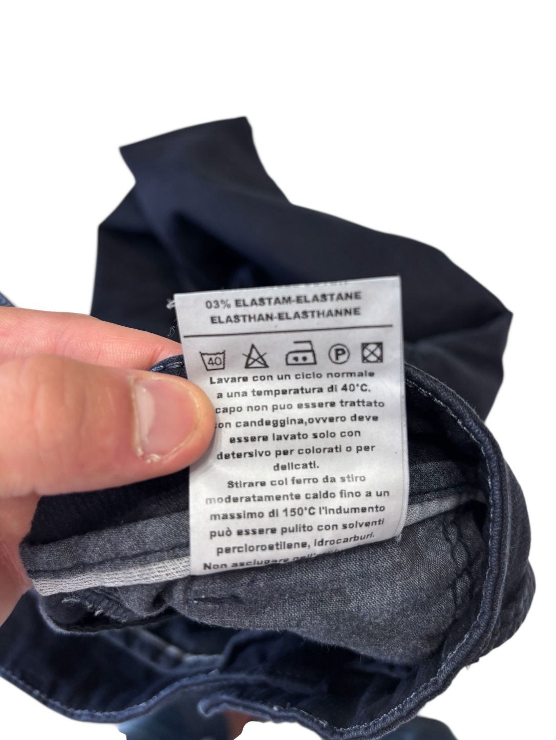 Pantalone dritto classico