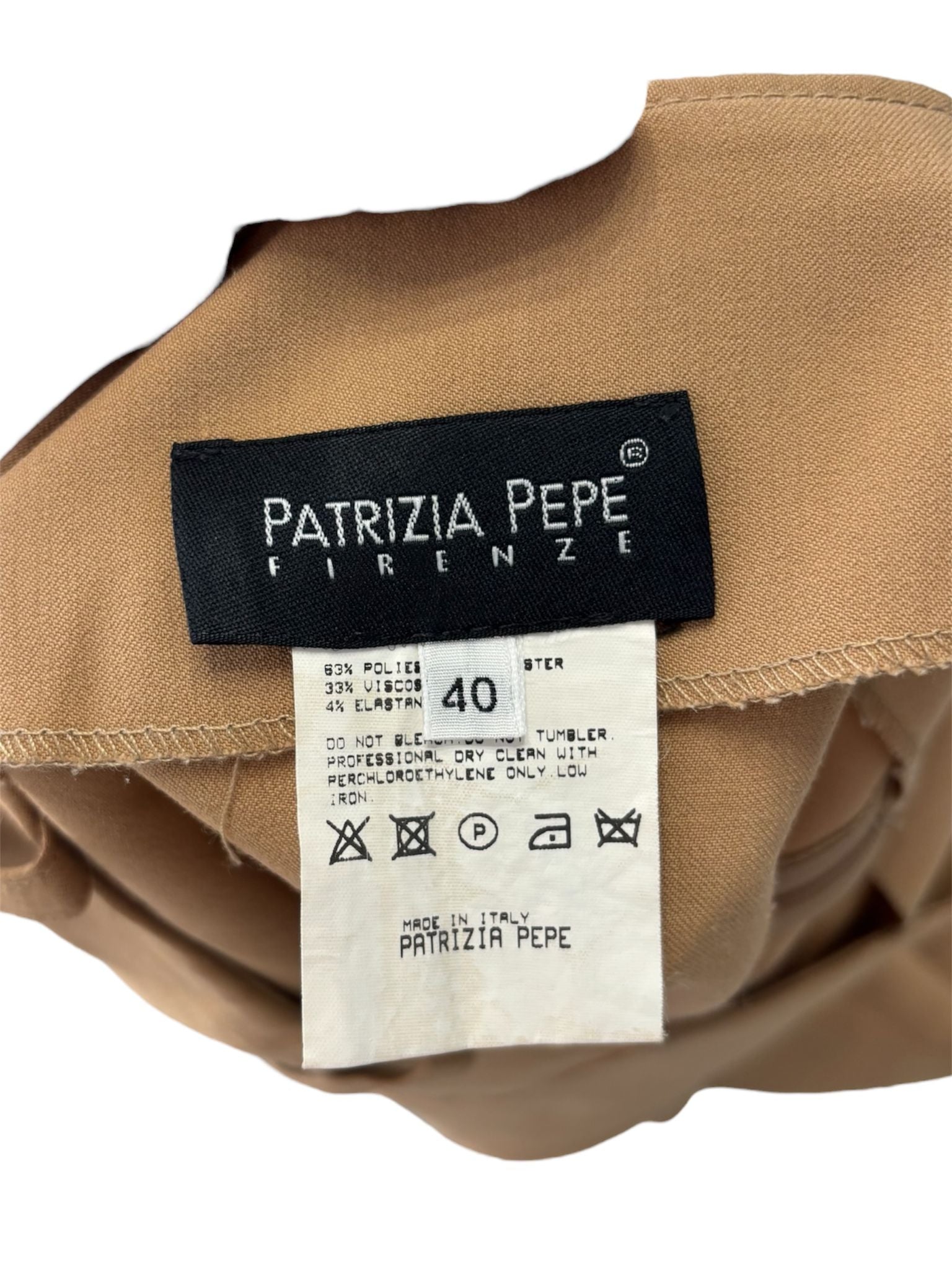 Gonna tubino con passanti e spacchetto laterale PATRIZIA PEPE