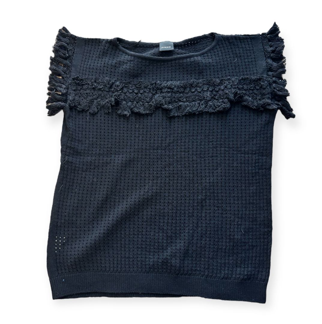 Maglia con dettagli sfrangiati