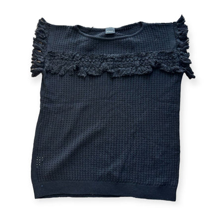 Maglia con dettagli sfrangiati