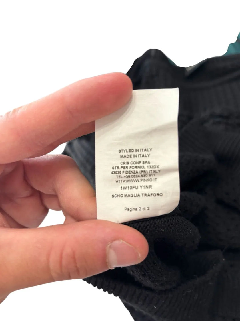Maglia con dettagli sfrangiati