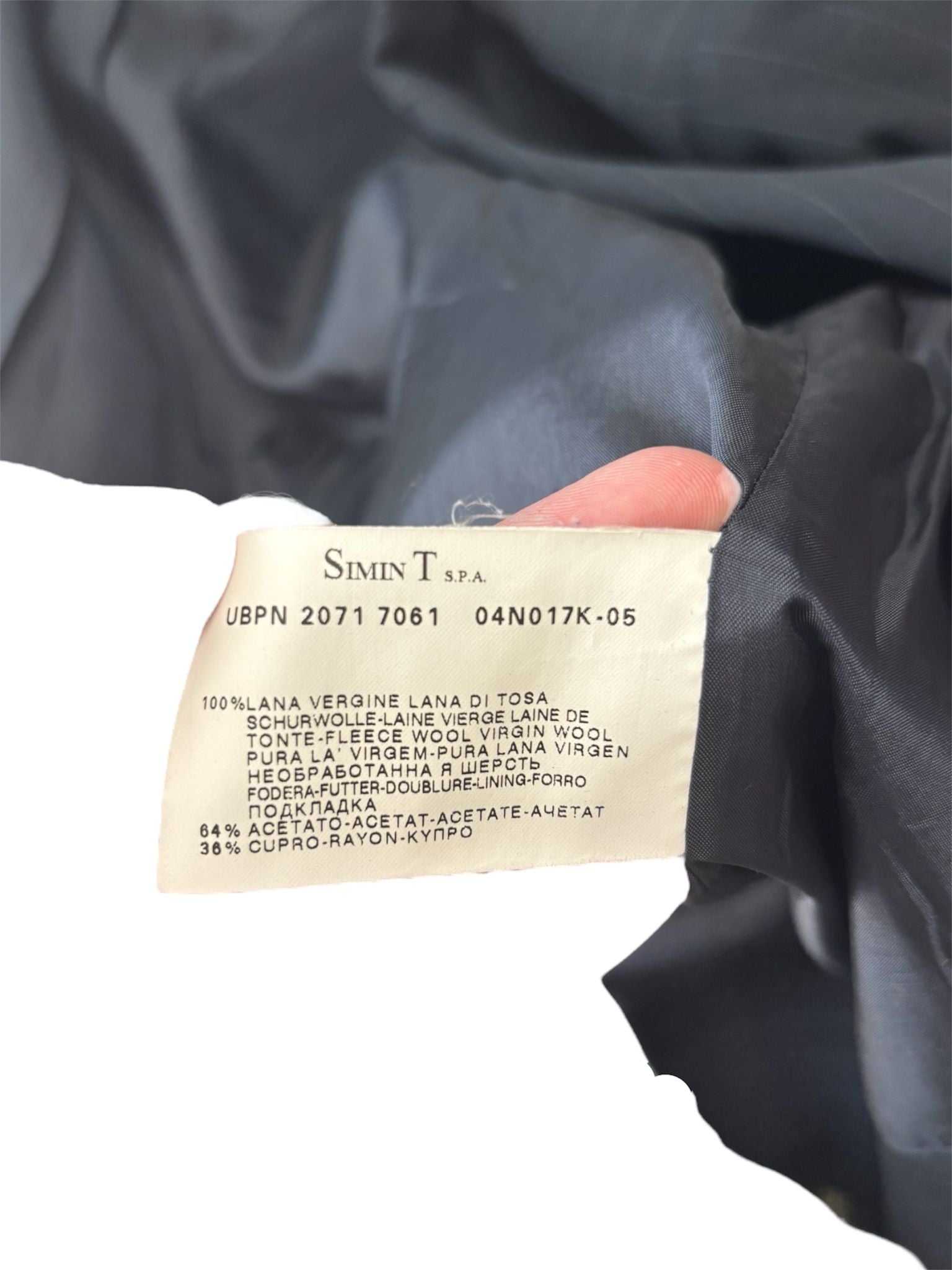 Giacca gessata da bambino ARMANI JUNIOR