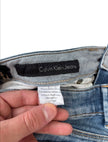 Jeans dritto con vita regolare CALVIN KLEIN