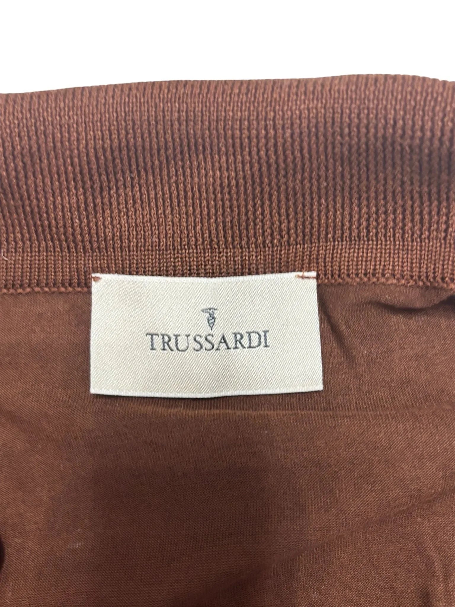 Polo basic con due bottoni TRUSSARDI