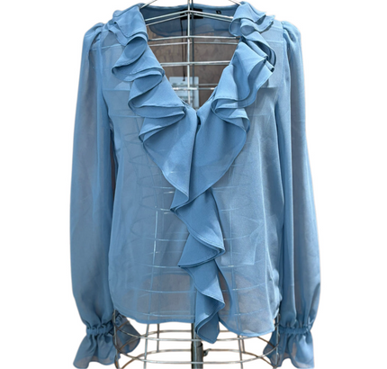 Blusa con rouche e scollo a V EMME MARELLA