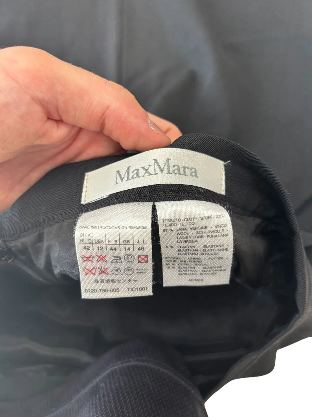 Gonna con spacco frontale MAXMARA