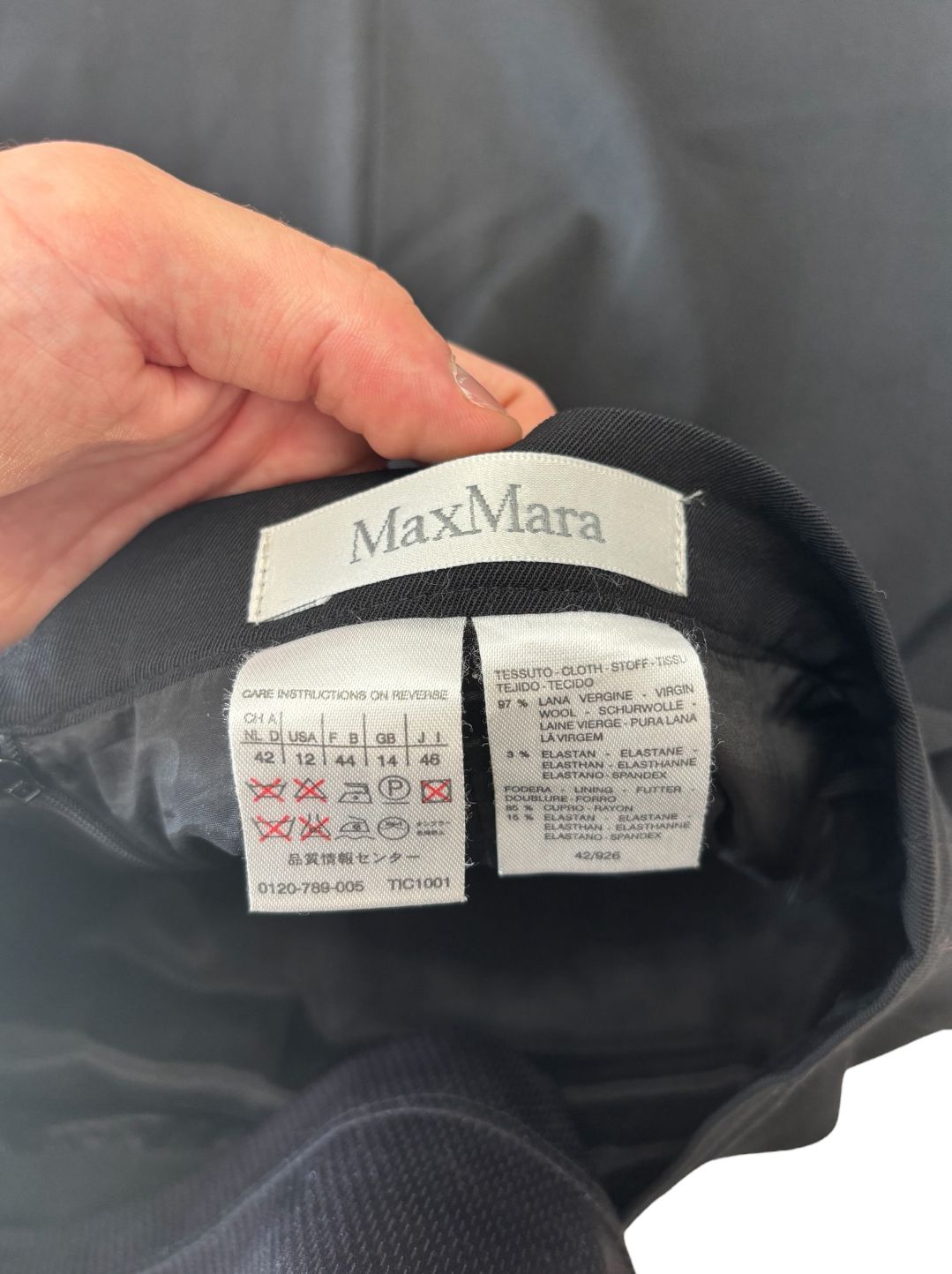 Gonna con spacco frontale MAXMARA