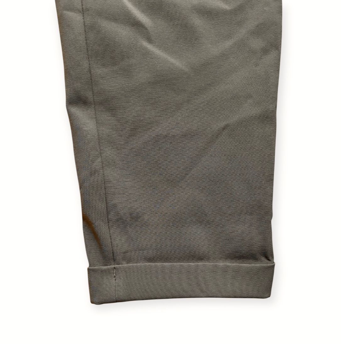 Pantalone a sigaretta vita alta con fibbie TRUSSARDI