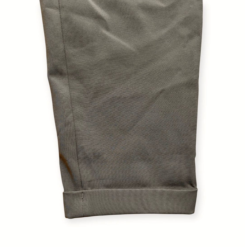 Pantalone a sigaretta vita alta con fibbie TRUSSARDI