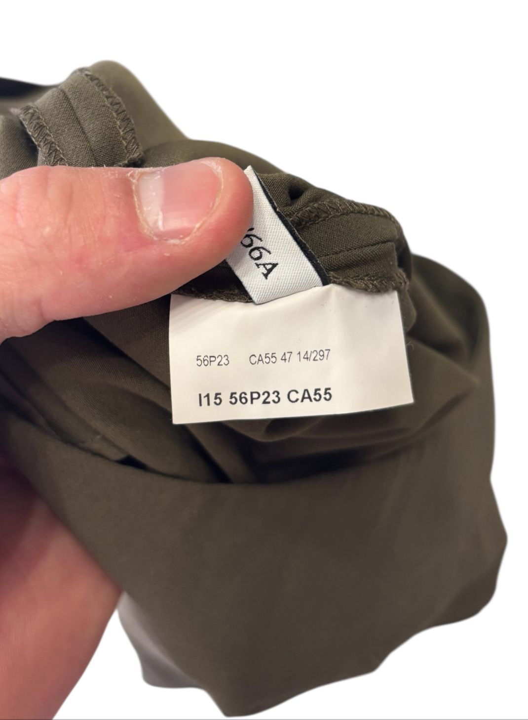 Pantalone a sigaretta vita alta con fibbie TRUSSARDI