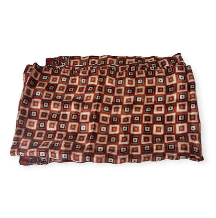 Foulard con fantasia a quadri