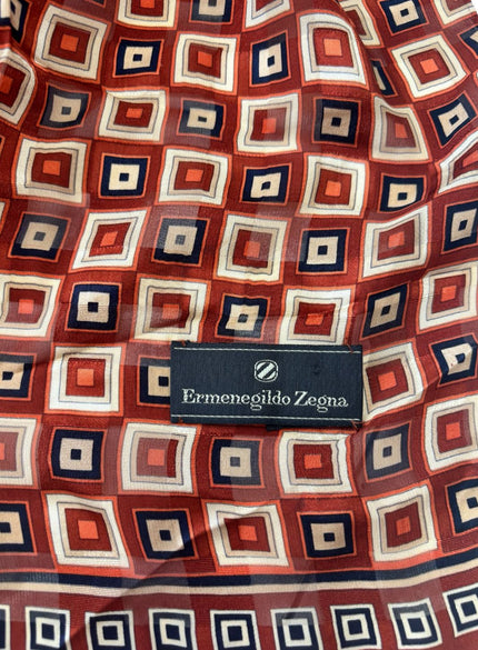 Foulard con fantasia a quadri