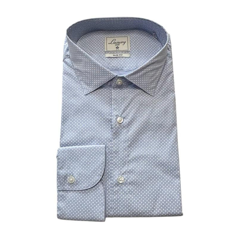 Camicia micro pois LUXURY