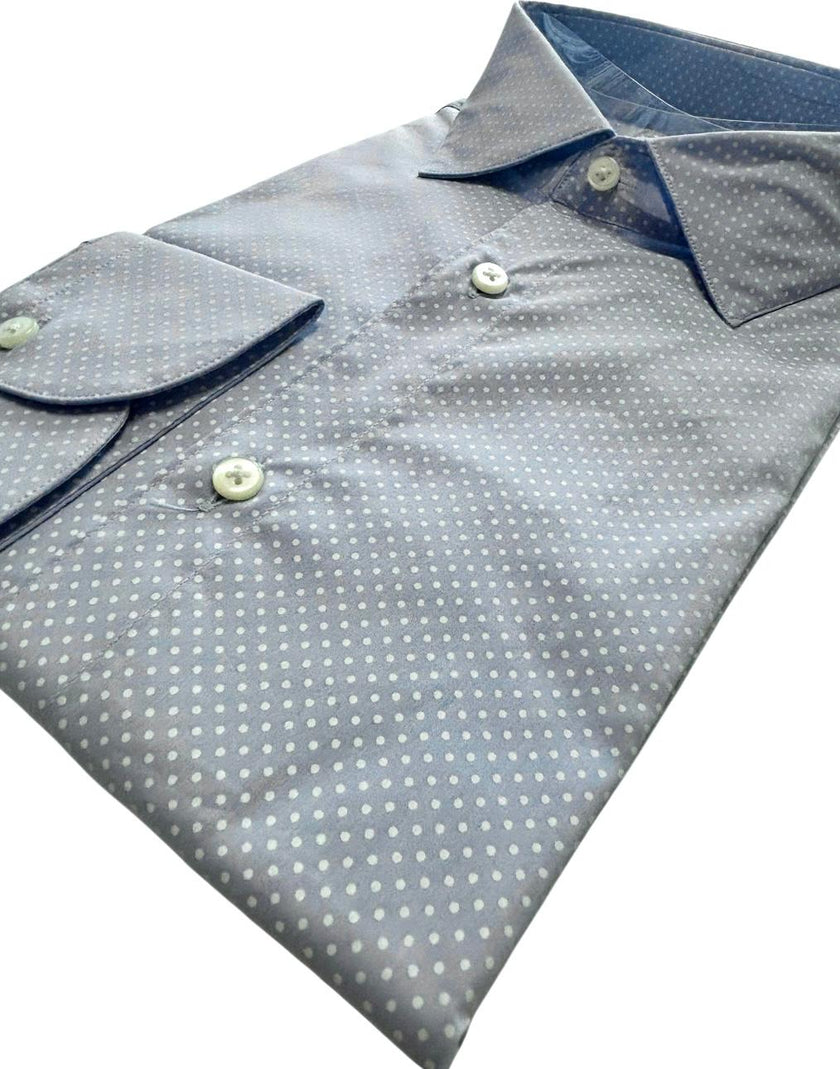 Camicia micro pois LUXURY