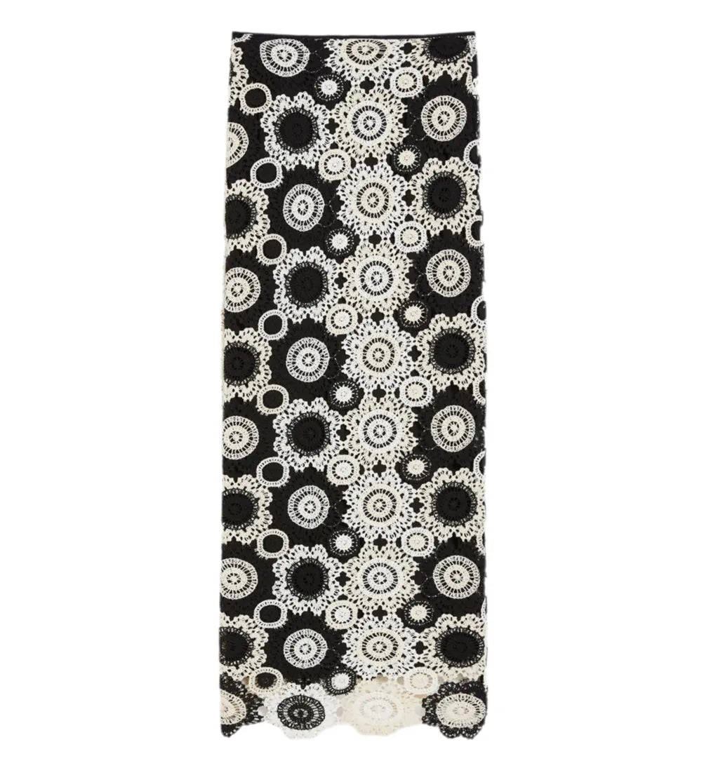 Gonna a Colonna in Macramè PENNYBLACK