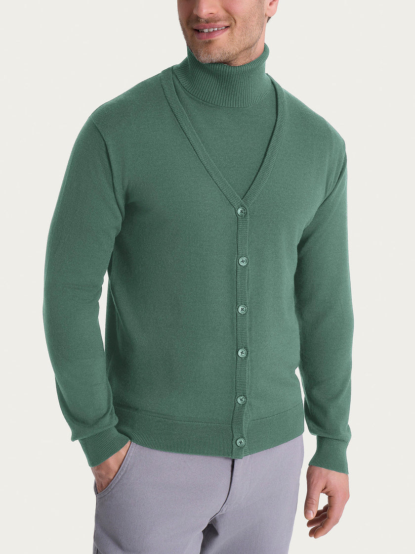 CARDIGAN U854MI IN MAGLIA UNITA