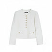 Giacca bon chic con bottone gioiello