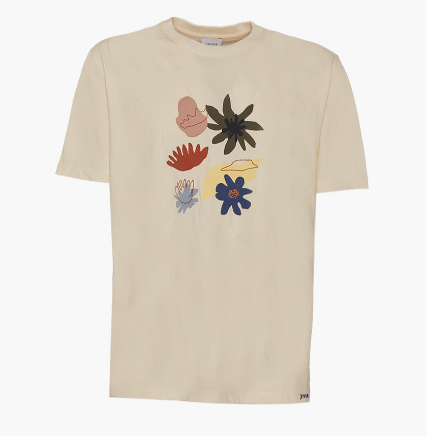 T-Shirt con stampa ricamata SSEINSE