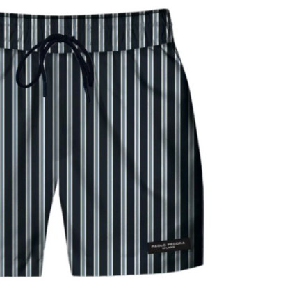 Costume boxer con laccio e logo PAOLO PECORA
