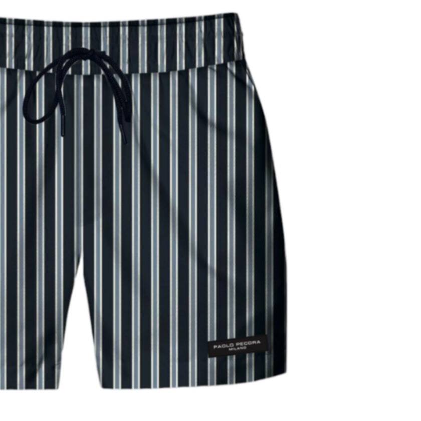 Costume boxer con laccio e logo PAOLO PECORA